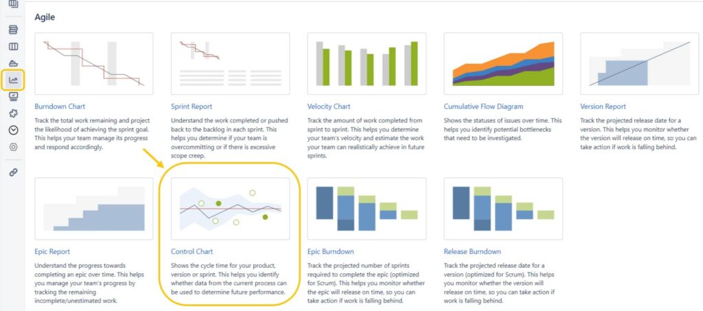 control chart jira